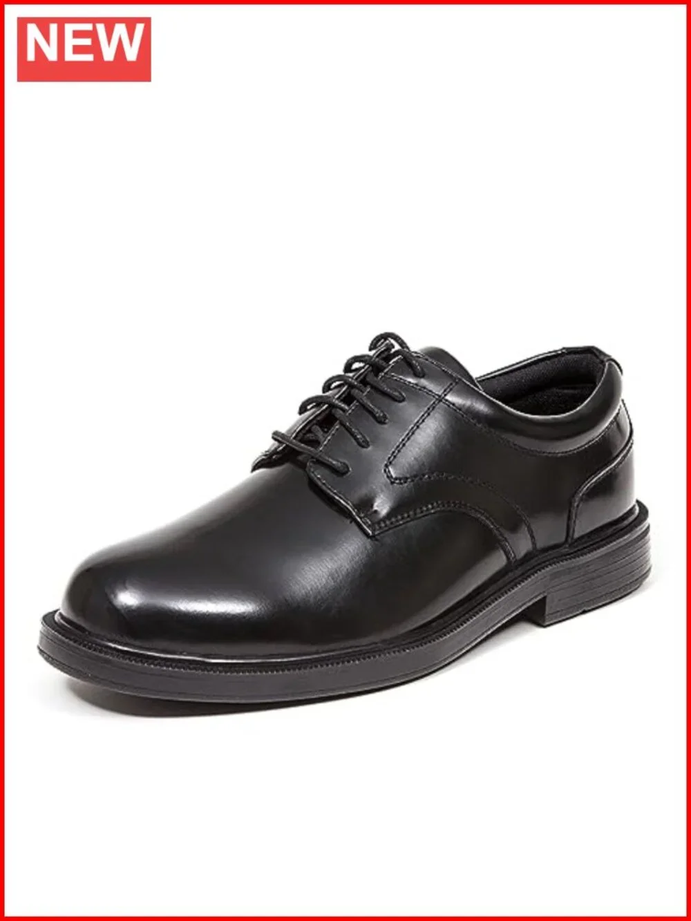 Plain-Toe Oxford with Padded Collar, Mesh Lining, Comfort Insole